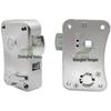 RV Double-Opening Bathroom Lock with Deadbolt for Travel Trailers - FC304-1