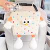 Cartoon Paper Storage Case Creative Vehicle Trash Bin Plush Car Tissue Box  Home Decoration