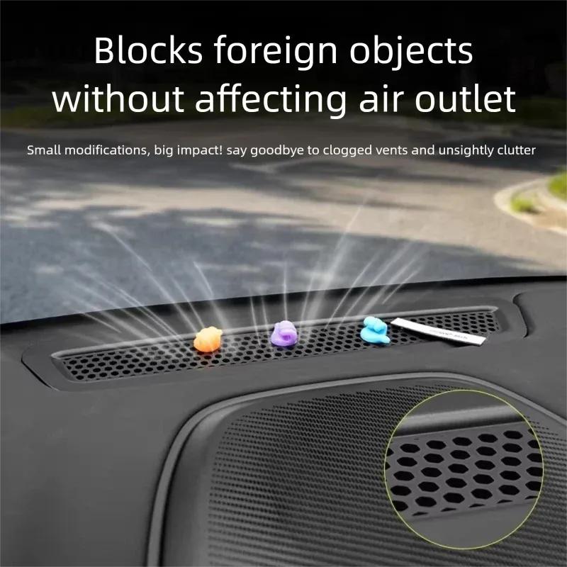 For Lynk & Co 900 Center Console Air Vent Cover, Anti-Clog Protector, Interior Modification Accessories