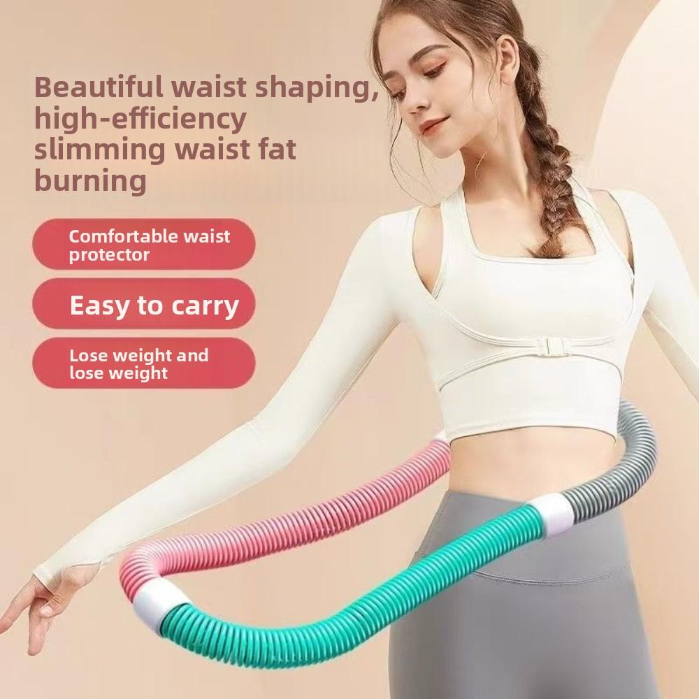 Soft Spring Weight Loss Circle Slient Weighted Exercise Hoops  Body Shaping