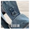 Lightweight Large Capacity denim Multipurpose Storage Bag for Daily Use