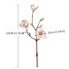 Real Touch Artificial Magnolia Flower Realistic Faux Magnolia Branch  Home Living Room Decor