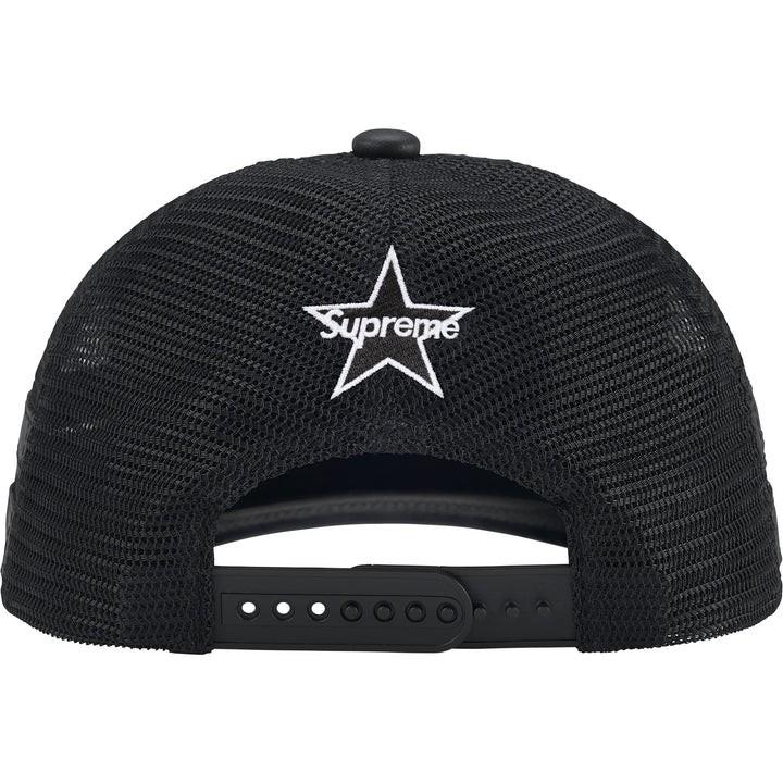 Supreme Vanson Leathers Mesh Back 6-Panel Black