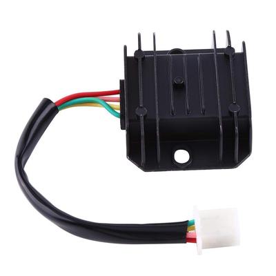 4 Pin 12V Male Plug Voltage Rectifier Universal Voltage Regulator Rectifier for 50cc to 150cc ATV Moped GY6 Scooter