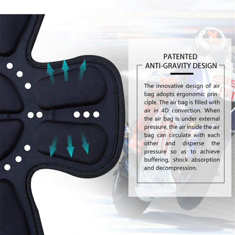 Helmet Inner Protection Pad Inner Lining Of the 4-D Shock Absorber Breathable for Motorcycle Racing Riding Outdoor