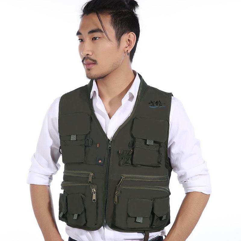 Outdoor Fishing Vest Men