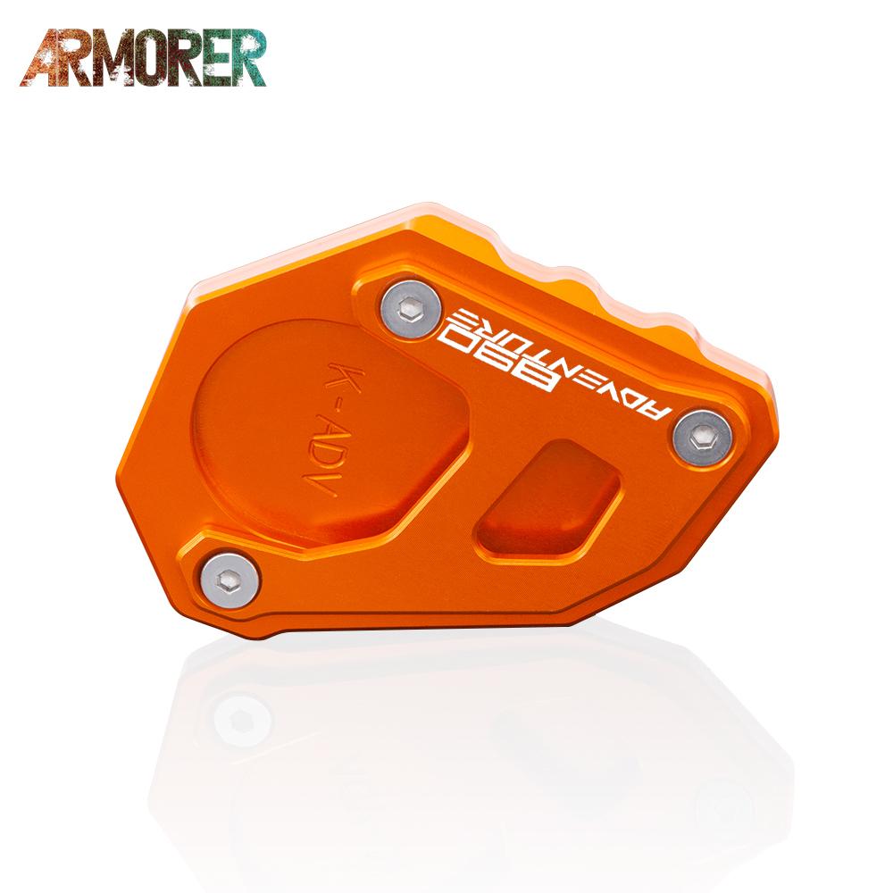 Pro KTM 890 ADV R 890 ADVENTURE R 2022 Příslušenství pro motocykly Stojan na nohy Boční stojan prodlužovací podložka