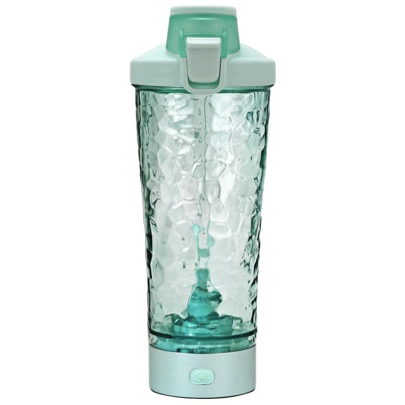 Magnetic Charging Electric Mixing Cup Portable Tritan Protein Powder Shaker Bottle Mixer Shaker Bottle Shaker Fitness Cup 600ml зелёный