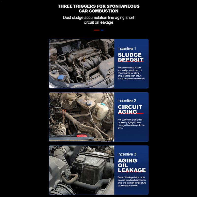 Środek do czyszczenia silnika samochodowego Odtłuszczacz do silnika samochodowego Środek do czyszczenia silnika samochodowego Czyszczenie oleju i smaru Silny odtłuszczacz do silnika Formuła ochronna