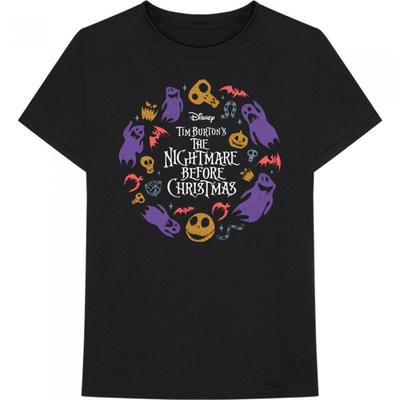 Nightmare Before Christmas Unisex voksen T-skjorte med flymotiv i bomull