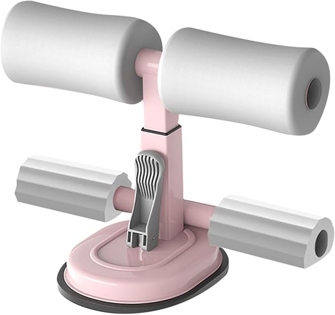 Fitness Bar Sit-up Tool Natural Rubber Training Tool Waist Belly Exercise Grey