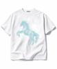 NP STUDIO Dot Stallion Oversized Short Sleeve T-Shirt [ White ]