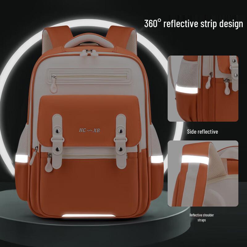 Yiyayun Ultra-Light Ergonomic Primary School Backpack