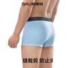 YOUKESHU Men's Underwear, Pure Cotton 7A Antibacterial Crotch, Cool And Breathable, 100% Cotton Antibacterial Crotch, Boxer Briefs And Shorts