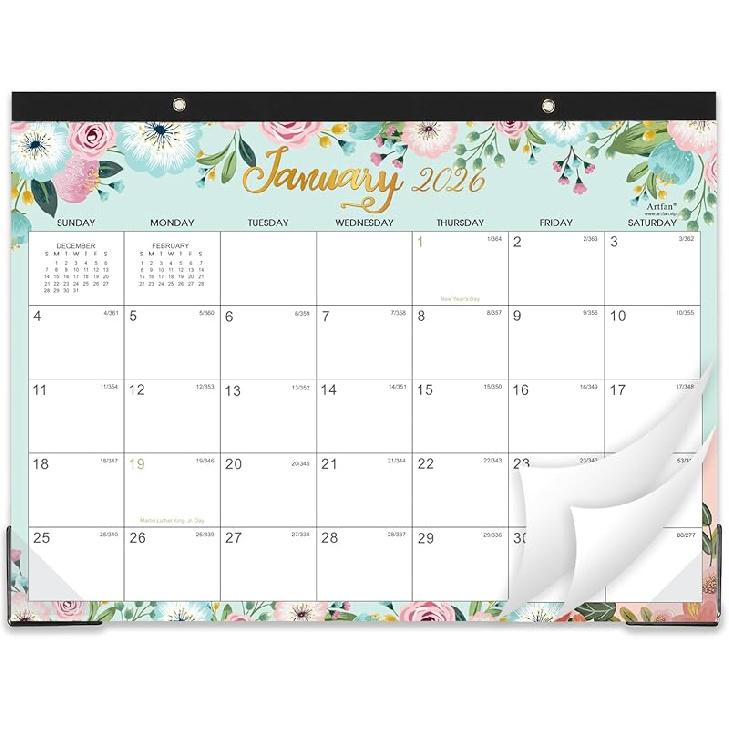 2026 Desk Calendar - JAN 2026 - DEC 2026, 2026 Calendar, 14.6  x 11.5 , 12 Monthly Calendar, Desk Calendars 2026 with Thick Paper & Corner разноцветные
