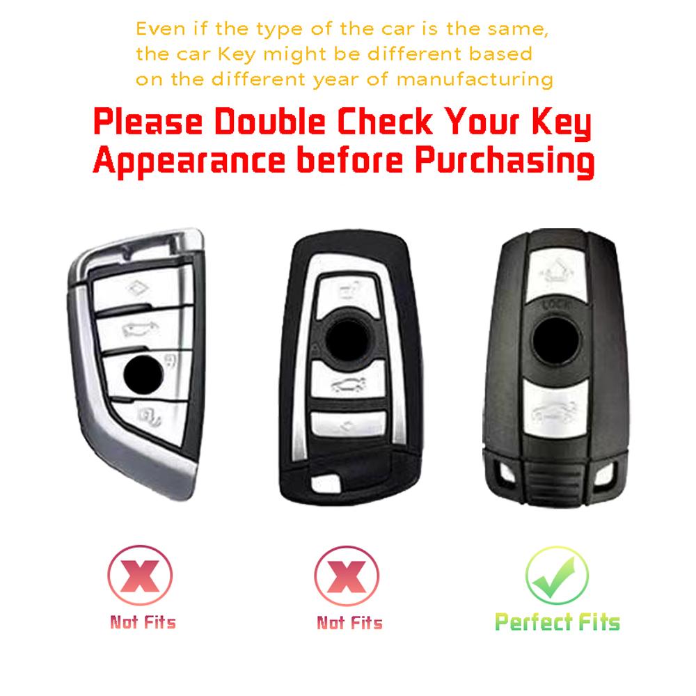 Styling Mouldings 3 Buttons TPU Flip Folding Key Fob Cover For BMW 1 3 5 Series E90 E92 E93 X5 X6 Z4 E90 Keyless Entry Key Fob C