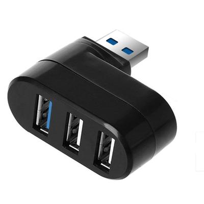 USB USB USB Combo USB Port and Portable 3-Port Hub, 3.0 + 2.0 Hub, Bus-Powered. Expansion, 90°/180° Rotation, High-Speed Hub, Lightweight, Compact,