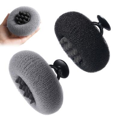 Super Soft Sunflower Suction Cup Bath Ball 2-in-1 Exfoliating Bath Sponge with Massage Function Soft Massage Shower Ball