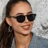 Classic Rivet Vintage Round Sunglasses Women For Men Luxury Brand Designer Sun Glasses Punk Popular Outdoor Driving Shades Uv400
