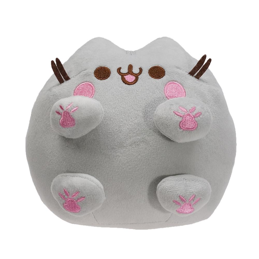 Kawaii Chocolate Cookie Fat Cat Plushie Soft Stuffed Animal Pillow Cat Sandwich Biscuits Ice Cream Doughnuts Pizza Burger Toys