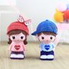 2PCS Love Doll Jewelry Doll Desktop Ornaments Cartoon Elf Model Toy Car Decoration Accessories