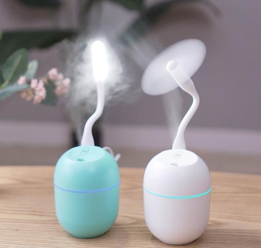 220ML Mini Portable Air Humidifer Ultrasonic Aroma Essential Oil Diffuser USB Mist Maker Aromatherapy Humidifiers for Home Car