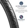 YunSCM Two 24x1.50 Tires, 24x1.50 40-507 Bicycle Tires, for 24-inch 1.50 Road Bikes, Y-062-A