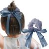 GFun Scrunchie Ribbon Hair Large Hair Ribbon for Hair Entrance and Blue Accessory, Kids, Arrangement, Recitals, Ceremonies, Graduations, Outfits,