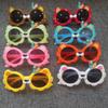 Nuevos niños lindos dibujos animados UV400 gafas de sol niños niñas colores al aire libre niños protección solar gafas de sol bebé gafas de sol deportivas