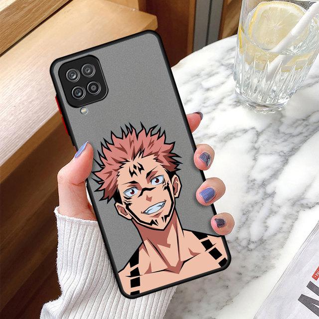 

Чехол из ТПУ для Samsung Galaxy A72 A13 A33 A53 A73 A22 A11 A71 A12 A52 A32 A51 A31 A21s A41 A23 4g матовый чехол аниме дзюдзюцу кайсен for Samsung A53 5G