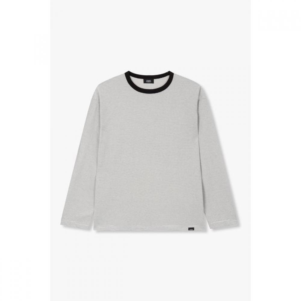STudio Tomboy PinsTripe Long Sleeve T shirT 91m6122123 white/M