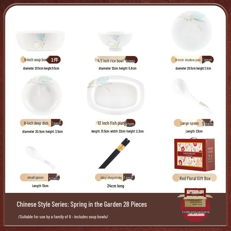 Maud Lanca Enamel Dinnerware Set