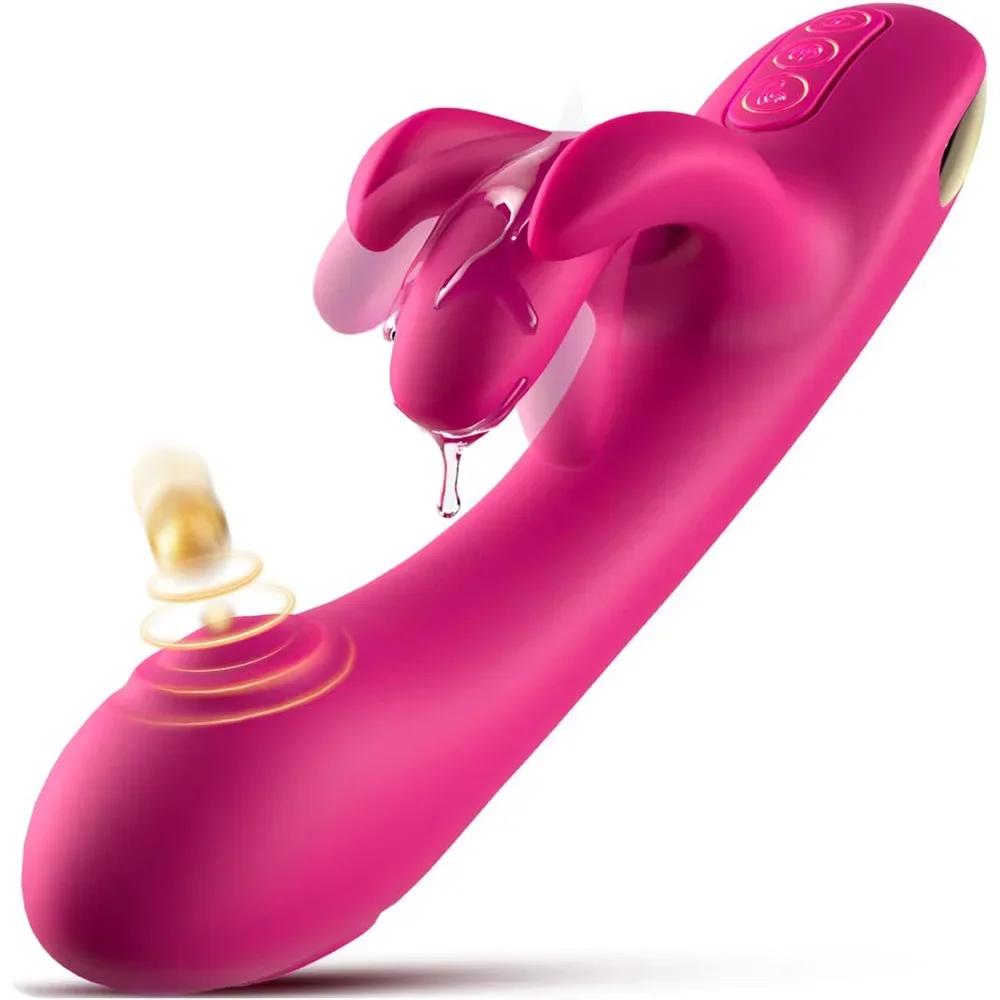 Second Tide Female Masturbation Vibrator Three Fingers Picking G-spot Vibrator Simulation Finger Erotic Products Foreplay Tease