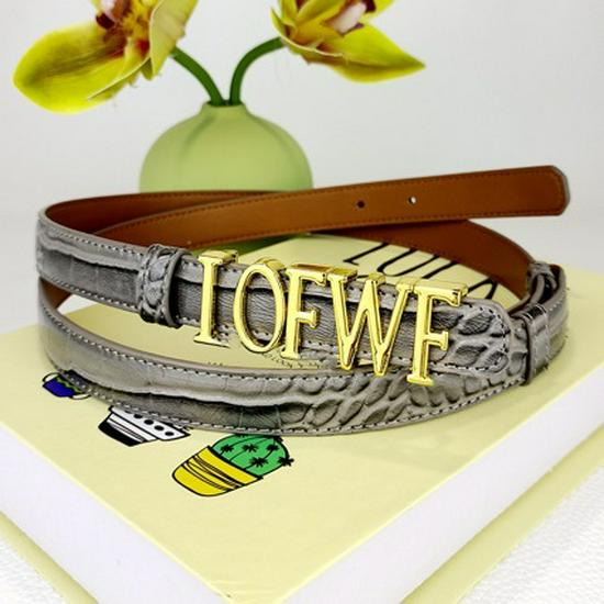 Loewe Damen Ledergürtel 2,0 cm - High-End Mode, Vielseitiger Promi-Stil