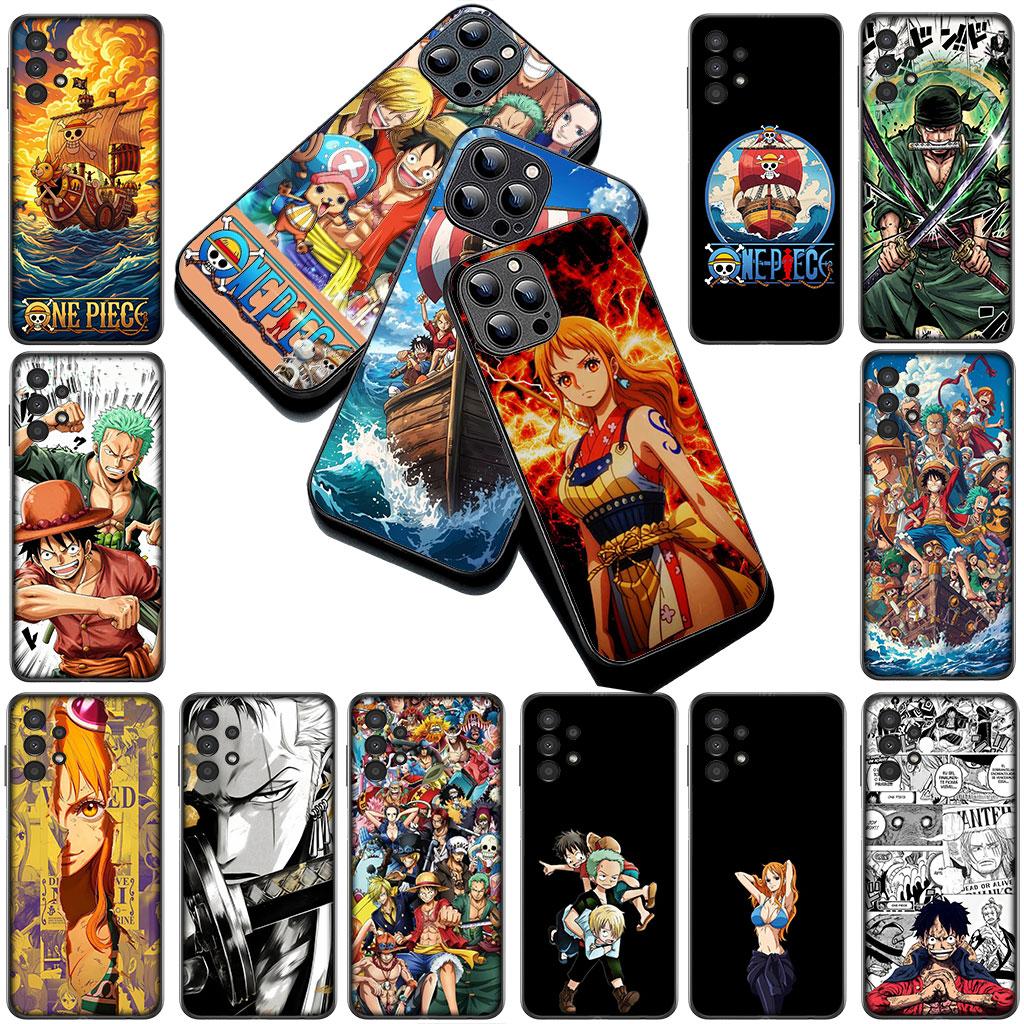 Phone Cover for Motorola Moto Edge 70 60 Fusion NEO Pro G Stylus G56 G96 G04 G05 20 Soft Case Nami One Pieces Luffy Roronoa Zoro