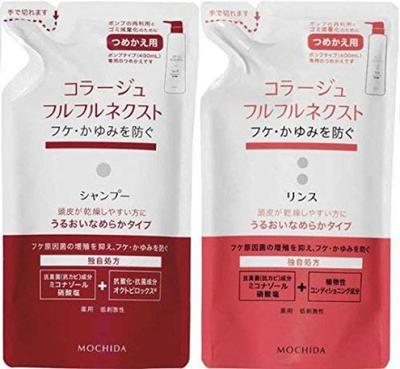Pair Collage Furufuru Next Shampoo Moisturizing and 280ml Each [Refill Set] & Conditioner, Smooth, Refill,