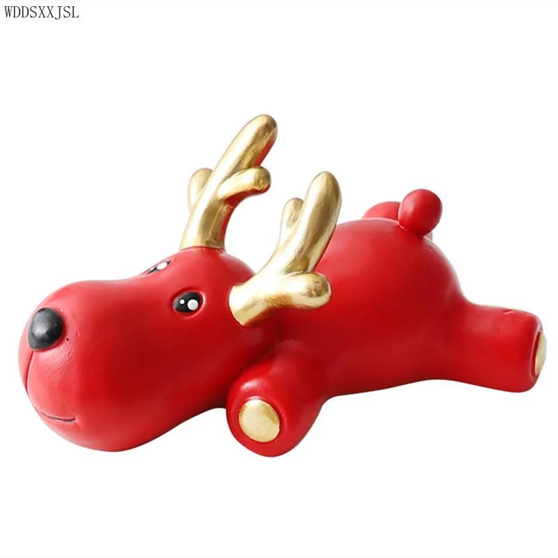 Creative Cute Deer Glasses Stand Decoration Glasses Store Display Stand Office Desktop Glasses Storage Rack Decoration
