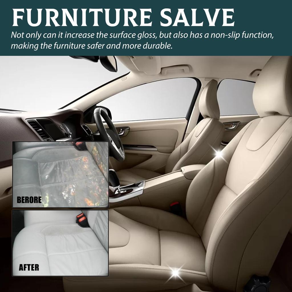 Leather & Furniture Repairing Salve For Wood Furniture,Upgrade Leather Polisher, Moisturizer And Restorer, Household Upholstery Cleaners