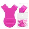 10pcs Makeup Eyelash Brushes Reuseable Plastic Clean Comb Y Shape Eyelashe Lifting Curler Eye Lash Extension Perm Eyelashe Tools