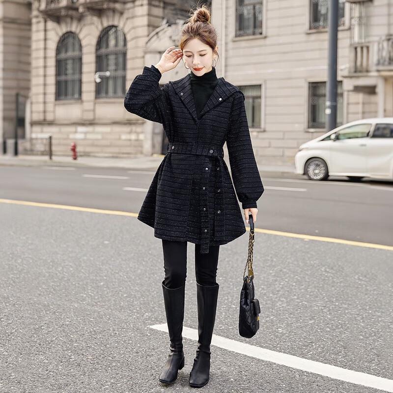 

Sibaisha Women s Shiny Hooded Long-Sleeve Jacket L