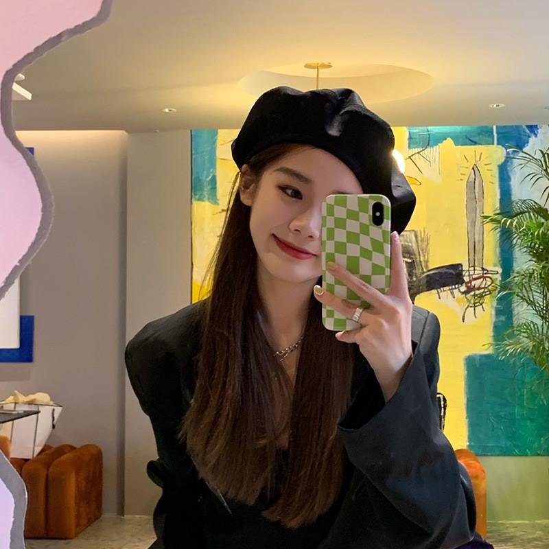 Cotton Soft Beret For Women Comfortable Chic Design For Autumn And Winter