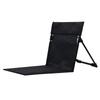 Folding Back Beach Chair with Carry Bag Portable Backrest Chair Oxford Cloth Floor Lounger Chair for Outdoor Picnic Barbecue