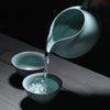 Ru Kiln Ceramic Kung Fu Tea Set