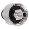 2PCS Stainless Steel Carbonation Cap Forced Carbonation PET Bottle Filling CO2 Coupling Cap for Soda Beer