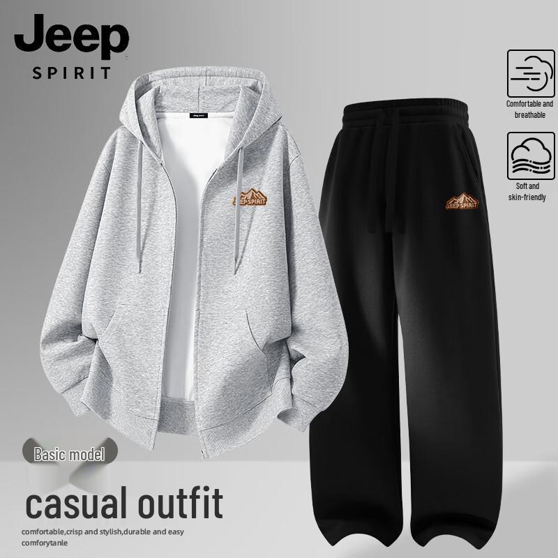 JEEP SPIRIT Men s Casual Sportswear Set L