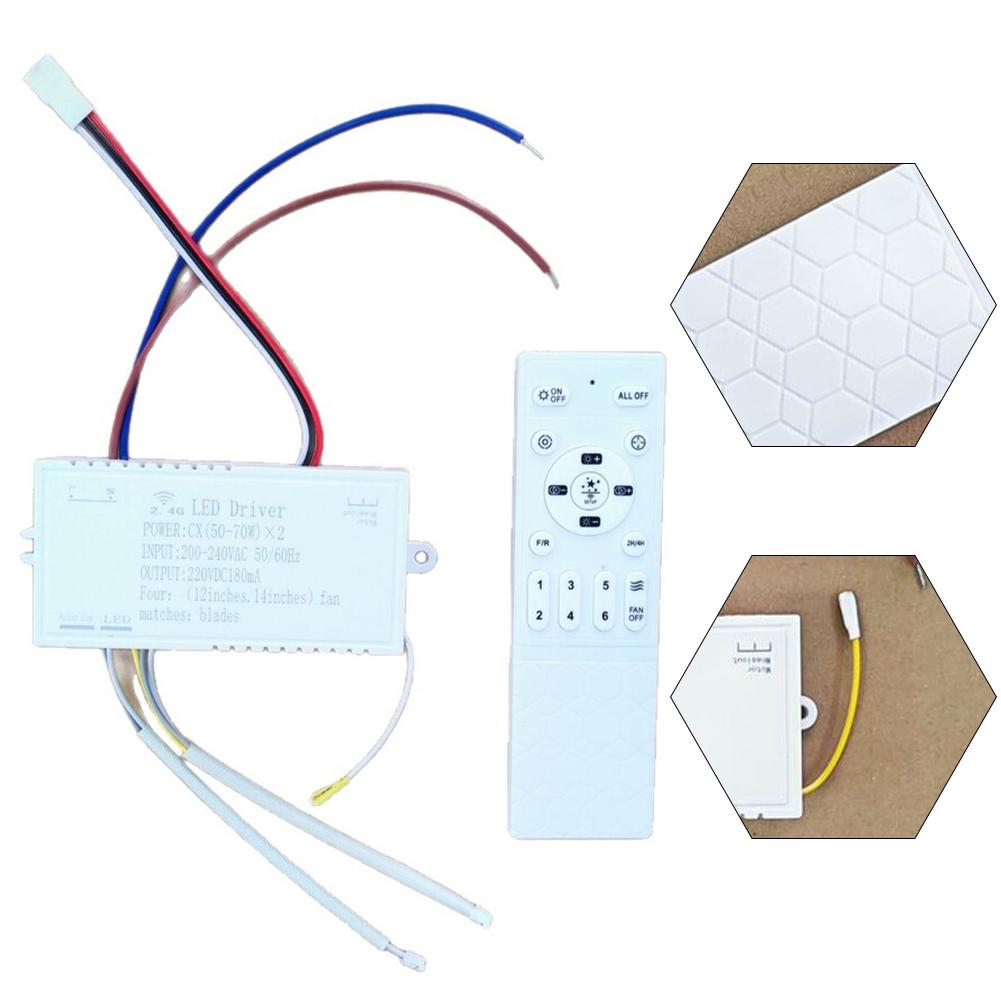 DC-Inverter Oszillierender Ventilator mit Licht und Fernbedienung, ausgestattet mit 6 Geschwindigkeitsoptionen und stufenlosem Dimmtreiber für verbesserte Luftzirkulation