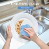Flower-Shaped Scrubbing Sponges, Double-Sided Temperature Control, Kitchen Dishwashing Sponges, Rich Foam to Cleaning, Suitable for Kitchen, Home,