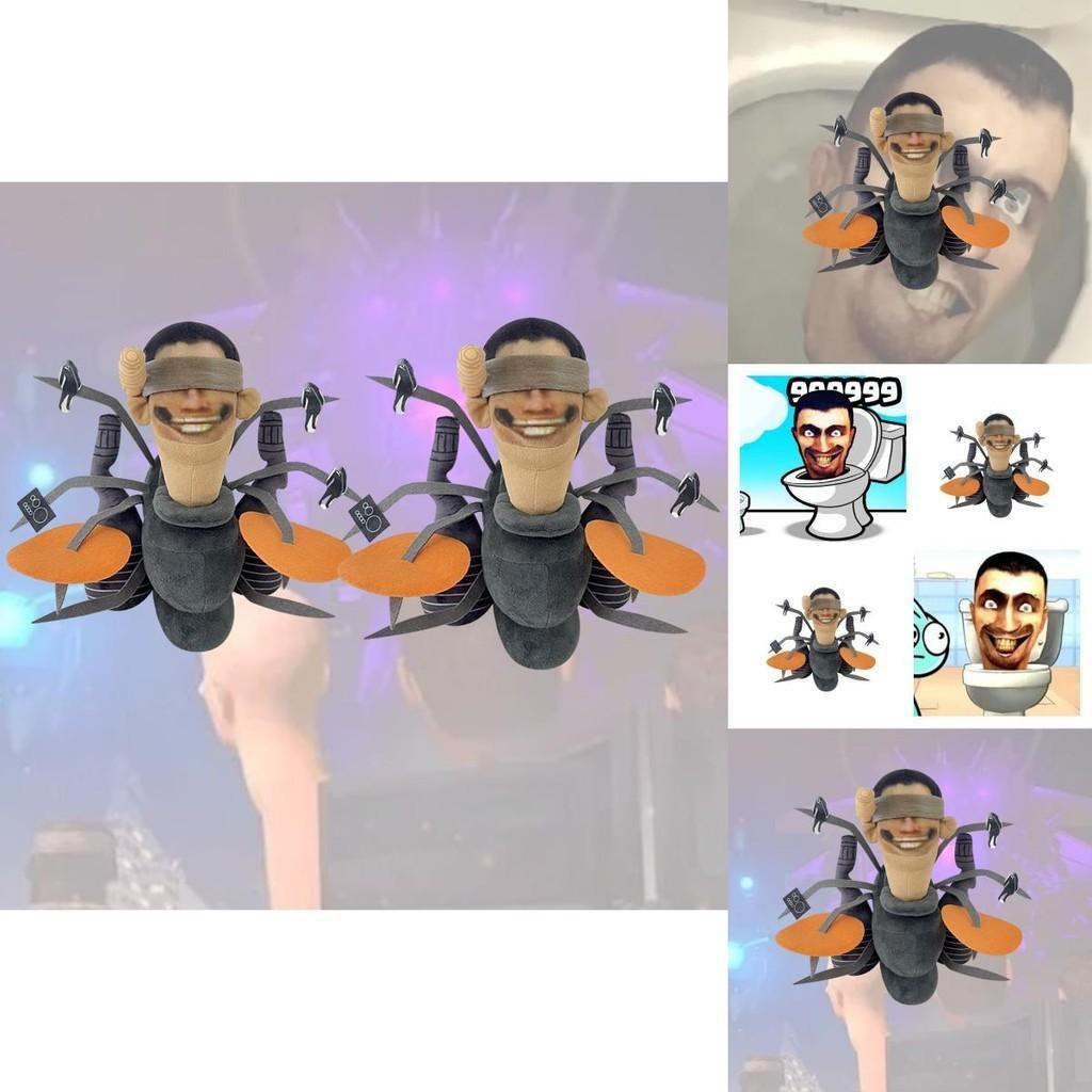 Skibidi Toilet Plush Adventure Explorer Plush Toy Tv Character Figure