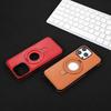 Compatible with Apple 13promax Phone Case Magnetic Stand, IPhone15 Anti-drop 14 Full Cover 12/11 Leather Case