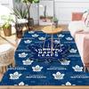 Toronto Leafs Logo Area Rug Suitable for Indoor And Outdoor,Carpets for Kitchens, Homes, Offices, Living Rooms,Home Decor,Christmas Gift